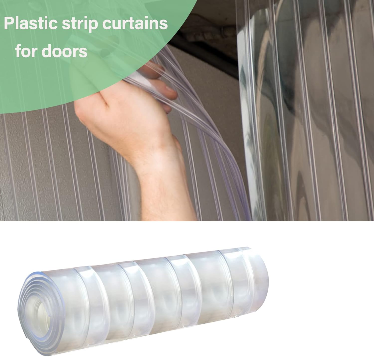 PVC Door Strip Curtain – Ribbed Type – Hamid Awais & Brothers