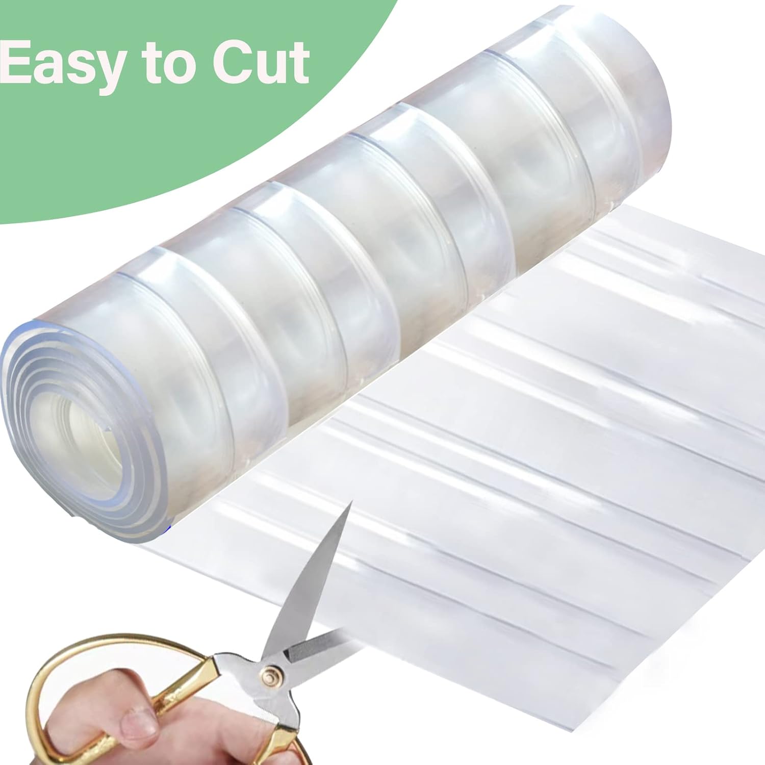 PVC Door Strip Curtain – Ribbed Type – Hamid Awais & Brothers